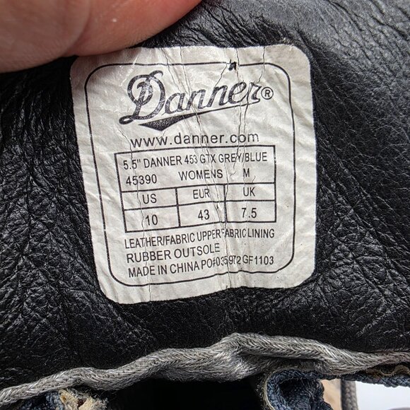 Danner 453 GTX Gore Tex Womens Size 10 Brown Gray Boots Hiking Camping Outdoors - Picture 7 of 13